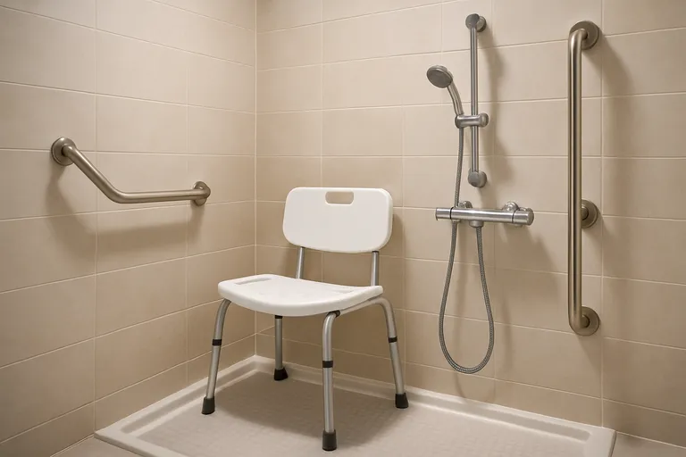 Slimme badkamerhulpmiddelen die douchen voor ouderen veiliger en eenvoudiger maken