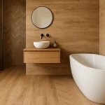 Warmte van hout met het gemak van keramiek: houtlook tegels voor vloer en wand