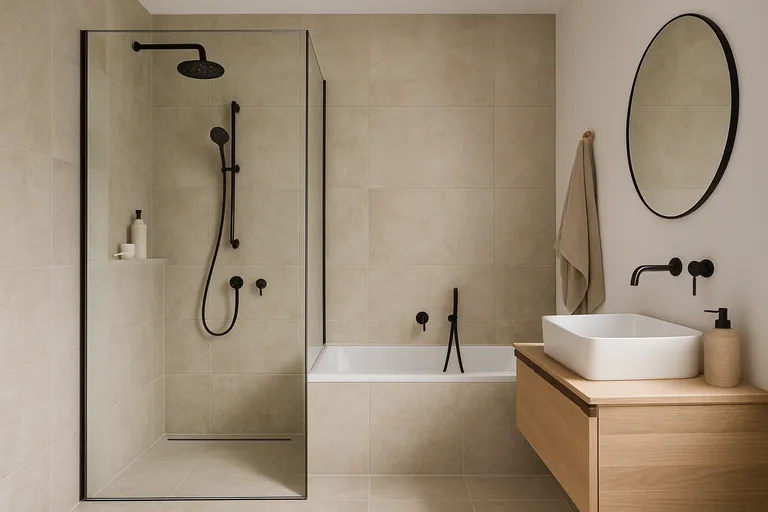 Douche en bad: slimme indelingen