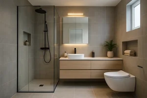 Slimme indelingen en trendy materialen die je badkamer laten stralen