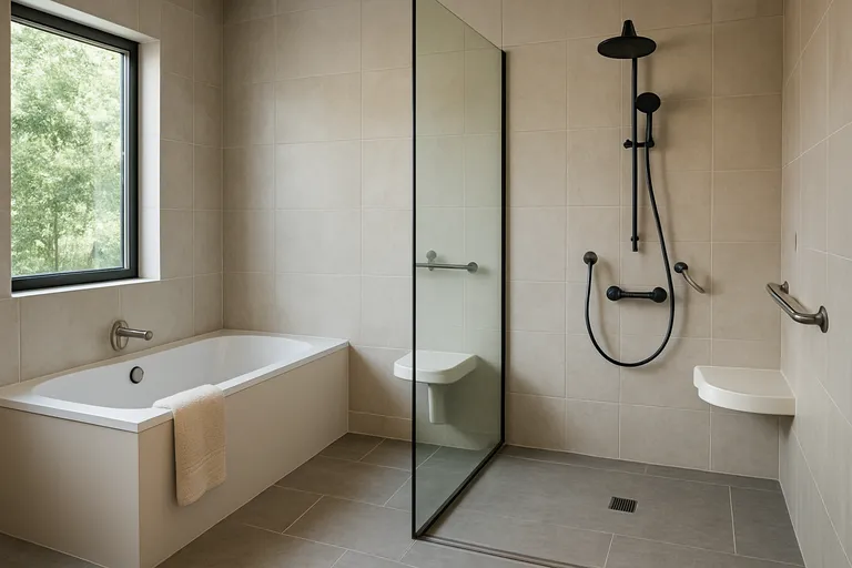 Van bad naar drempelloze inloopdouche: creëer meer ruimte en luxe in je badkamer