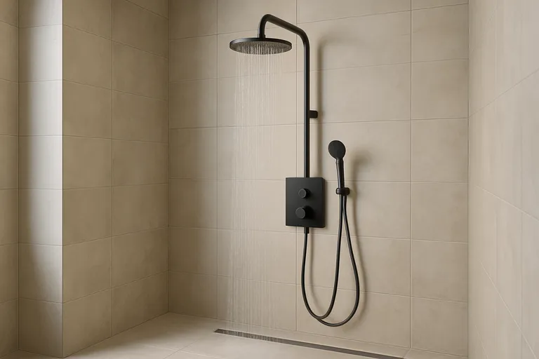 Wat is een inbouw doucheset