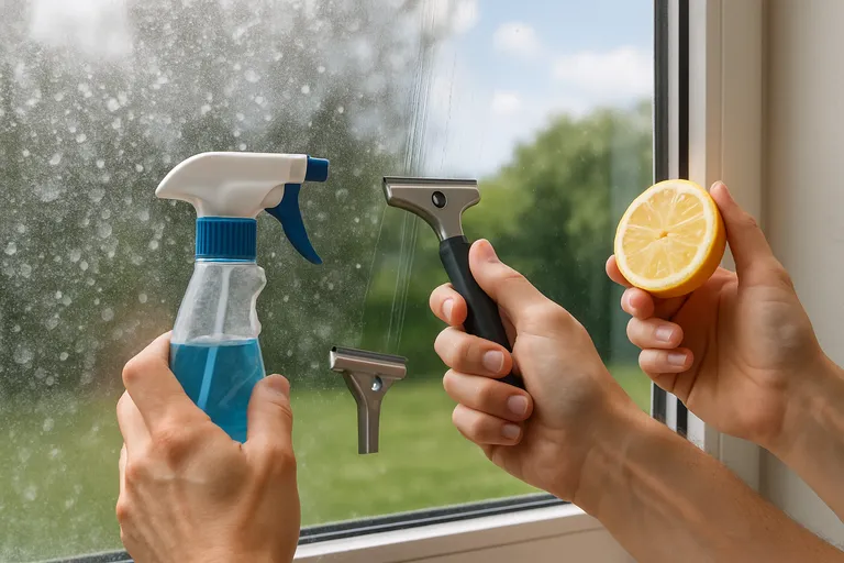 Zo pak je hardnekkige kalkaanslag op ramen aan voor glashelder zicht